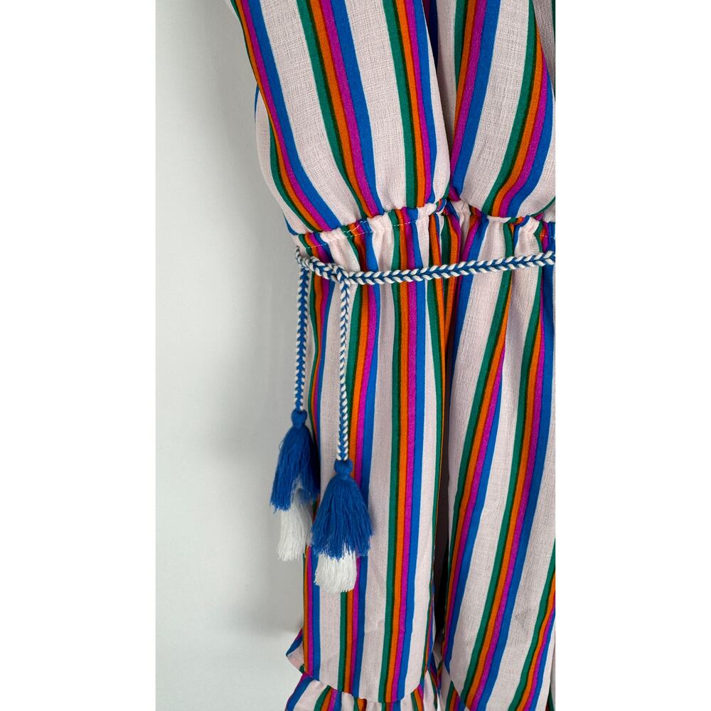 Jodi Kristopher Multicolor Striped Sleeveless Romper - Picture 7 of 14
